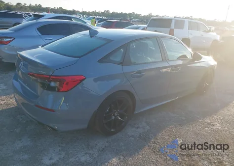 2024 Honda Civic Sport из США, поврежденный, VIN 2HGFE2F55RH559712